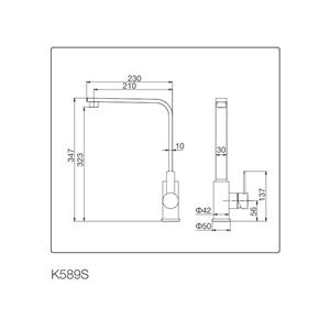 Vòi Rửa Chén Malloca K589-S